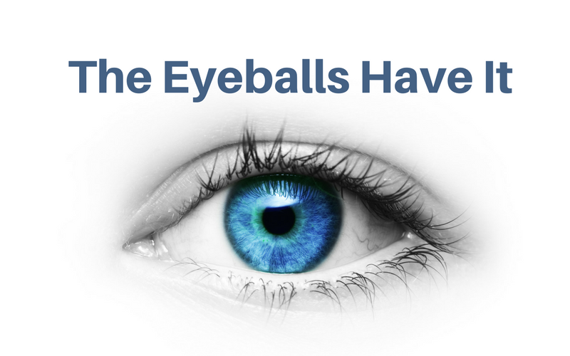 The Eyeballs Have It! Seeing with the mind's eye.